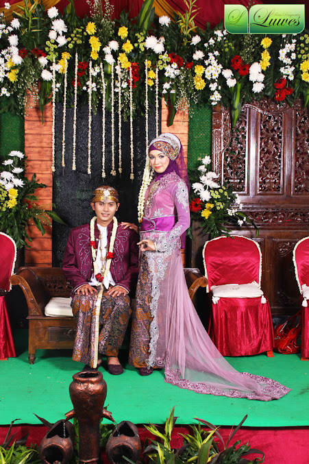 busana pengantin muslim